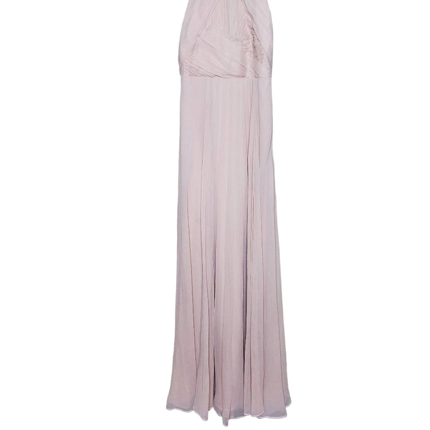 ASOS Blush Pink Long Sleeveless Flowy Dress, Size 4